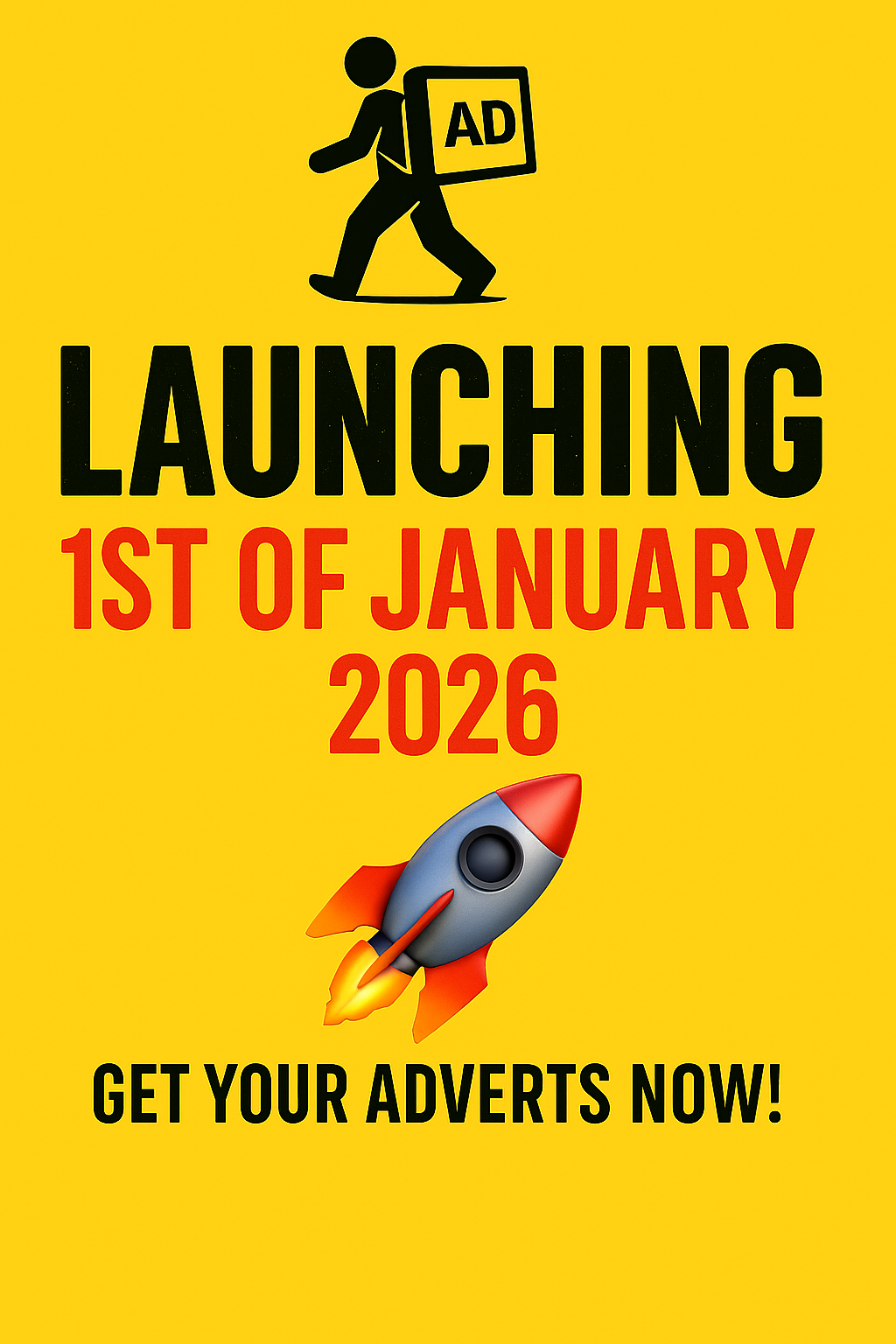 Launching 1st Jan 2026